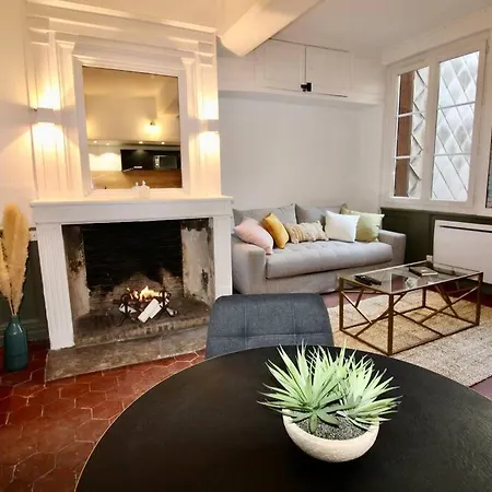 Ferienwohnung Les Bons Enfants - Vieux Marche Rouen 4P Wifi Exterior foto